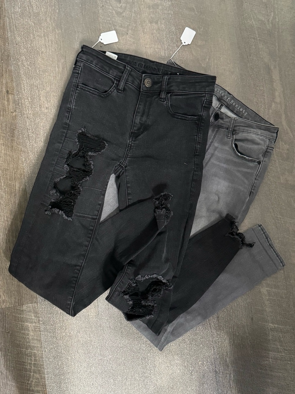 American Eagle & Articles of Society Black & Gray Jeans Bundle | Size 2 & 25